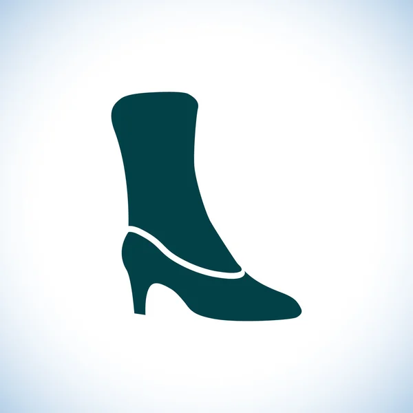 Shoe flat icon — Stock Photo, Image