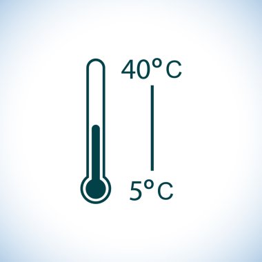 Termometre simgesi tasarım