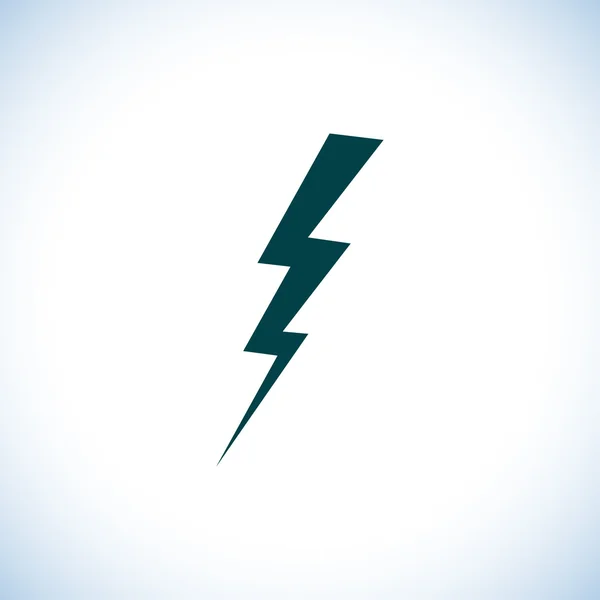 Lightning icon design — Stock Photo, Image