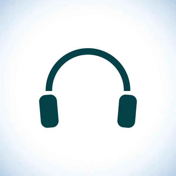 Headphones icon design — Stock Photo, Image