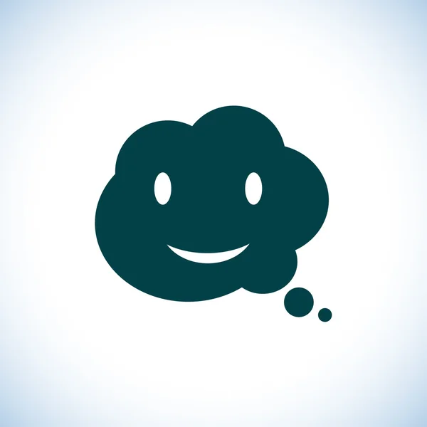 Speech bubble icon — Stock Photo, Image