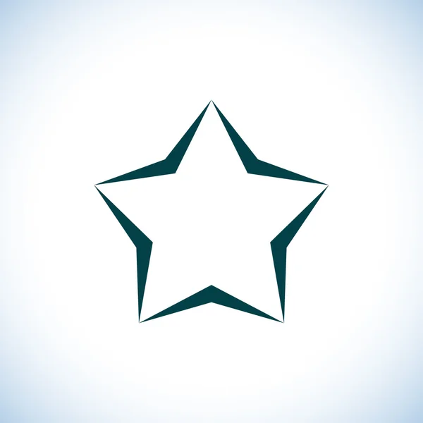 Star icon — Stock Photo, Image