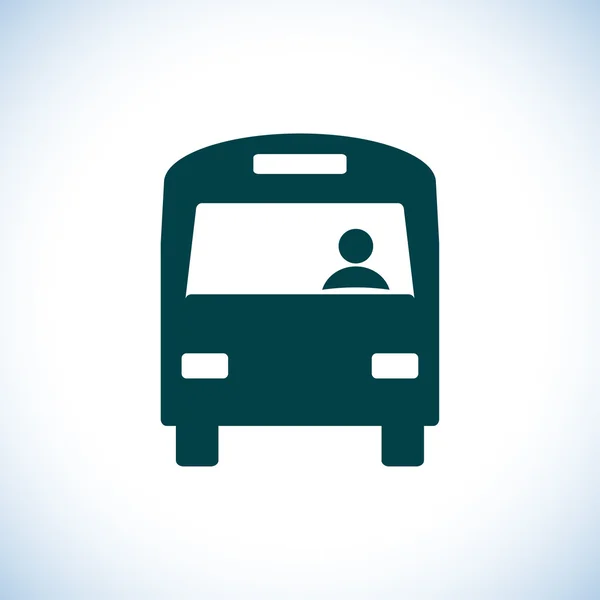 버스 아이콘 디자인 — 스톡 사진