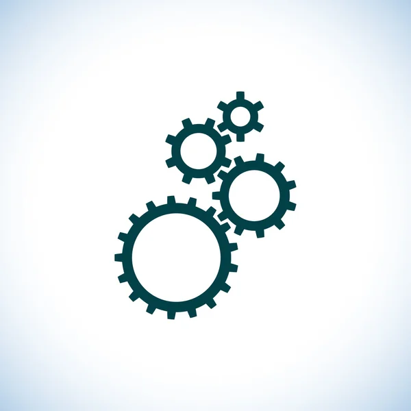 Cogwheels icon design — Stock Photo, Image