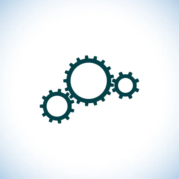 Cogwheels icon design — Stock Photo, Image