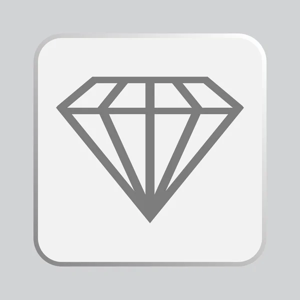 Diamantpictogram — Stockfoto