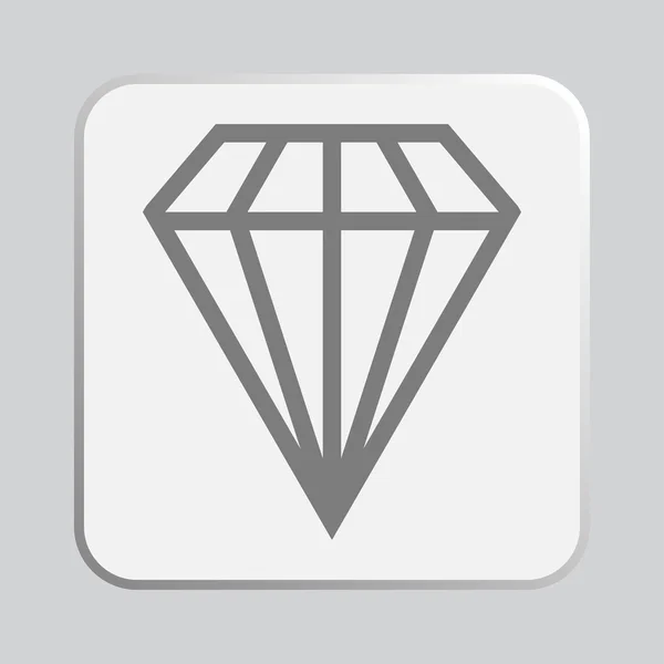 Diamantpictogram — Stockfoto