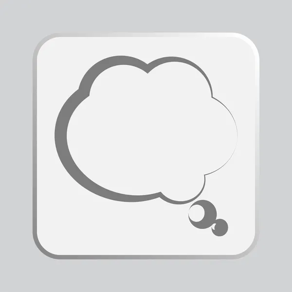 Speech bubble icon — Stock Photo, Image