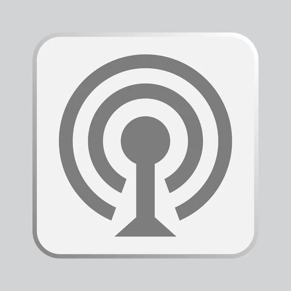 Kablosuz ağ wifi simgesi simgesi — Stok fotoğraf