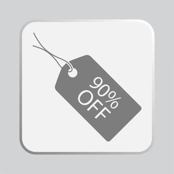 Sale label tag icon — Stock Photo, Image