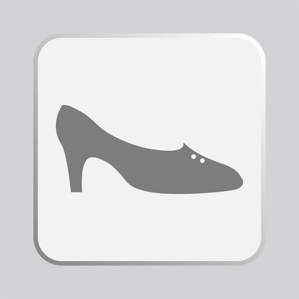 Значок обуви — стоковое фото