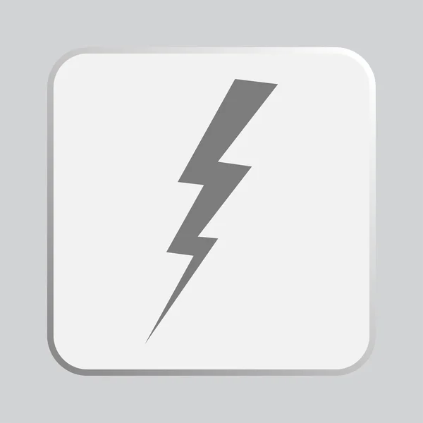 Lightning icon — Stock Photo, Image