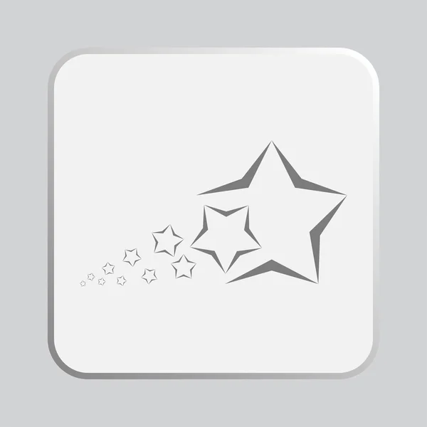Ikona hvězdy — Stock fotografie