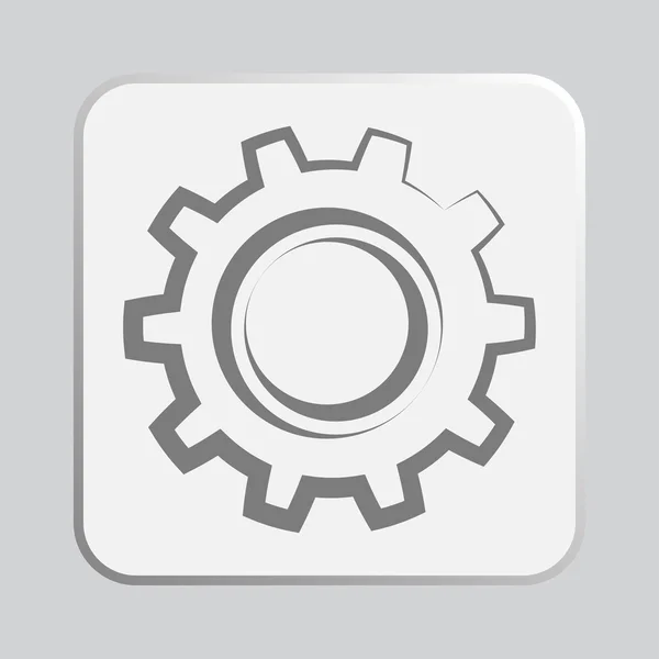 Cogwheel icon — Stock Photo, Image