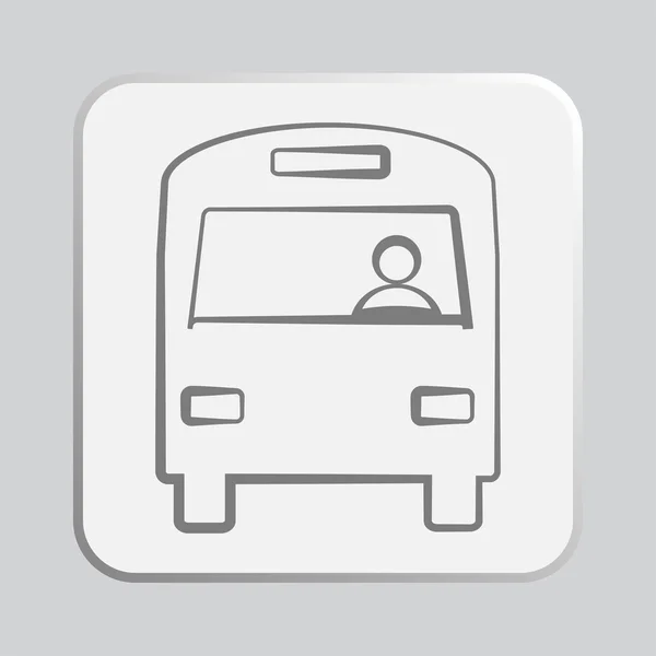 Bus icon — Stock Photo, Image