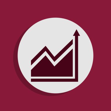 Grafik Infographic simgesini