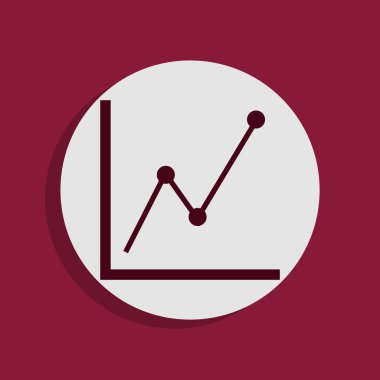 grafik diyagramı simgesi