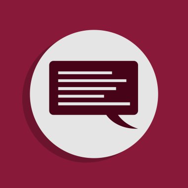 konuşma balonu simgesi