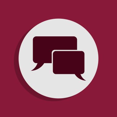 baloncuklar simge konuşmak