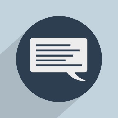 konuşma balonu simgesi