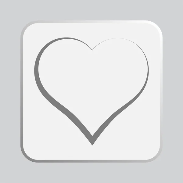 Heart icon — Stock Photo, Image