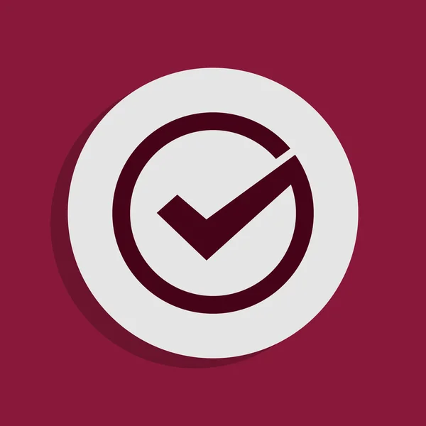 Tick icon — Stock Photo, Image