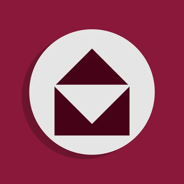 Envelope icon — Stock Photo, Image