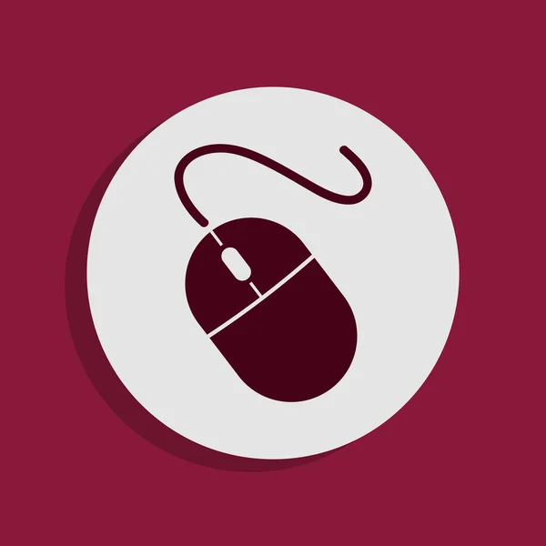 Computer mouse icon — Stock Photo, Image