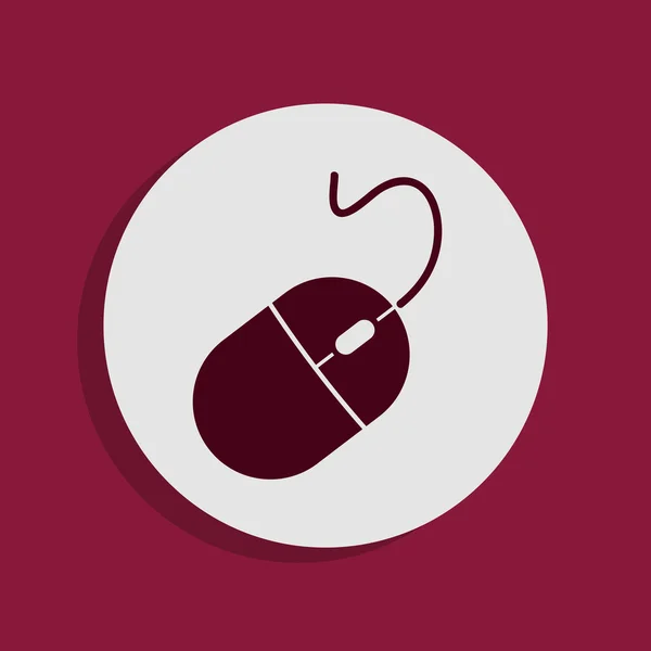 Computer mouse icon — Stock Photo, Image