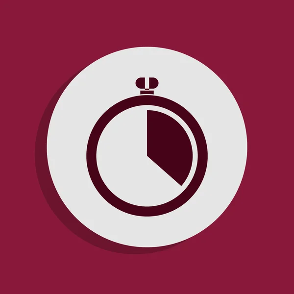 Stopwatch pictogram — Stockfoto