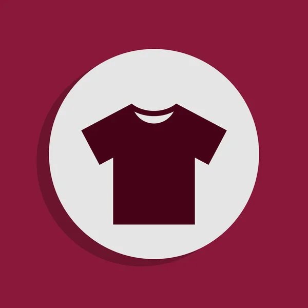 Ícone de camiseta — Fotografia de Stock