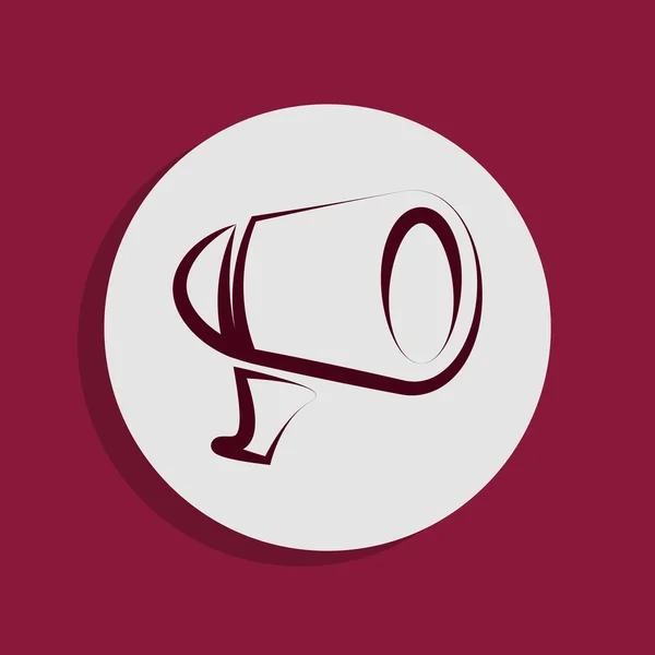 Megaphone icon — Stock Photo, Image