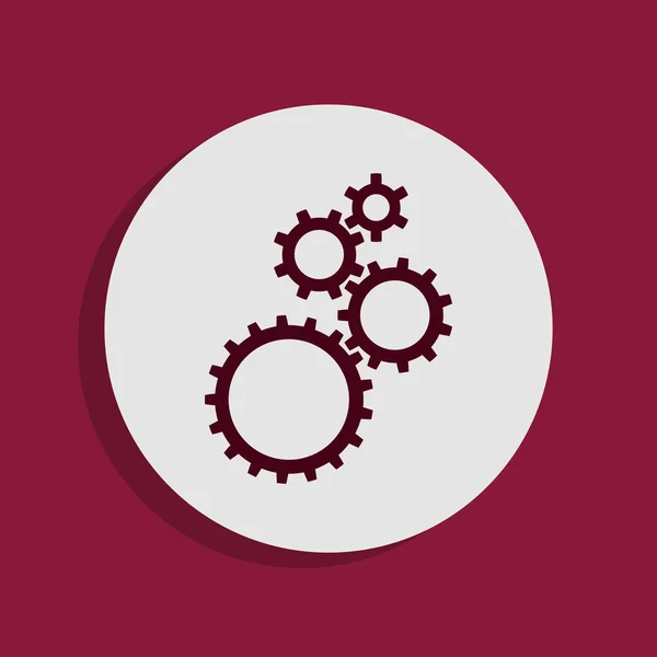 Cogwheels icon — Stock Photo, Image