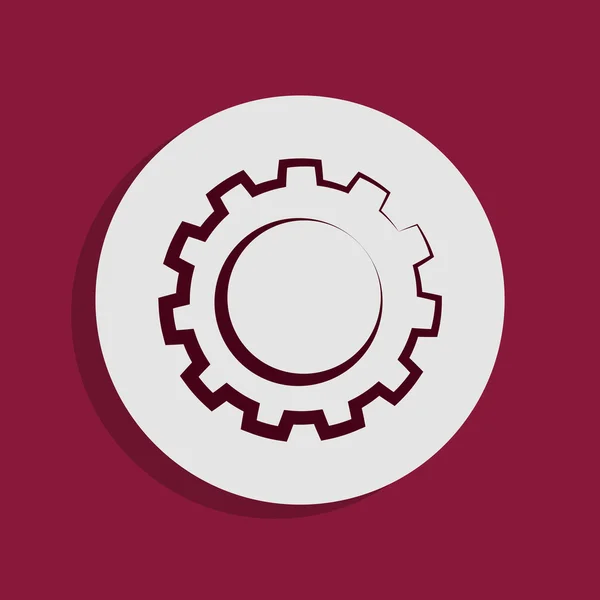 Cogwheel icon — Stock Photo, Image