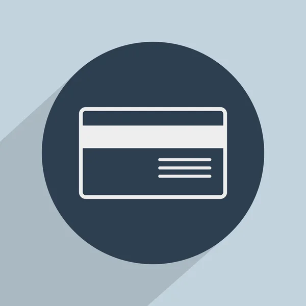 Ikona karty kredytowej — Zdjęcie stockowe