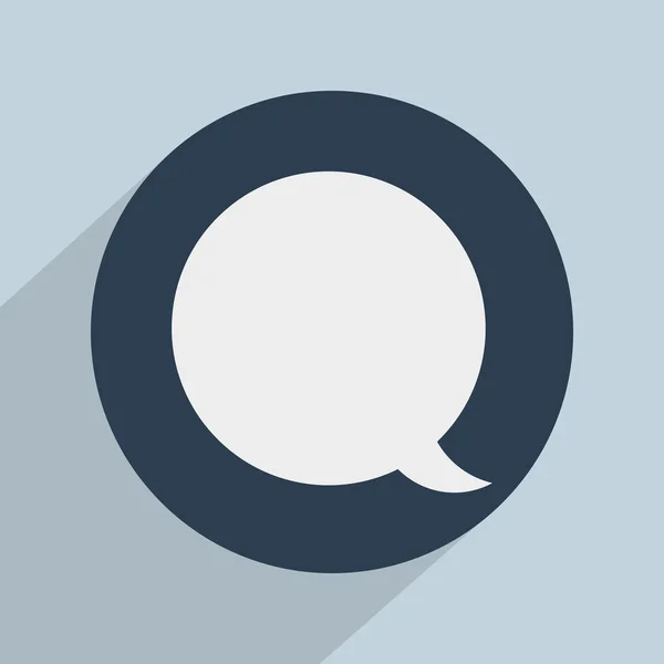 Speech bubble icon — Stock Photo, Image