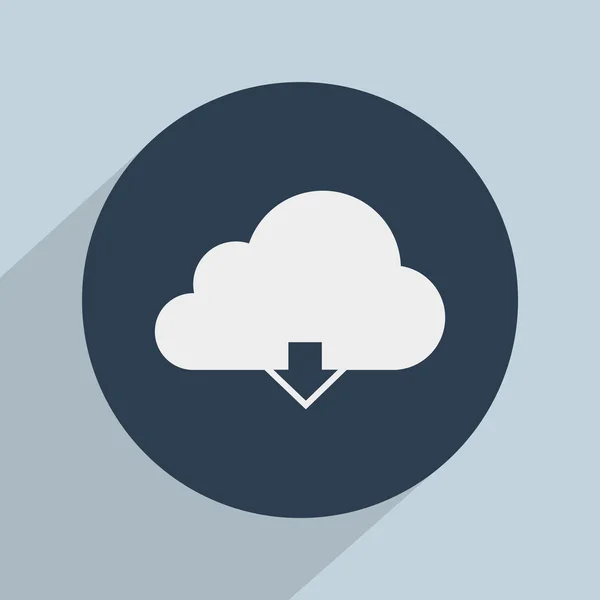 Cloud pictogram — Stockfoto