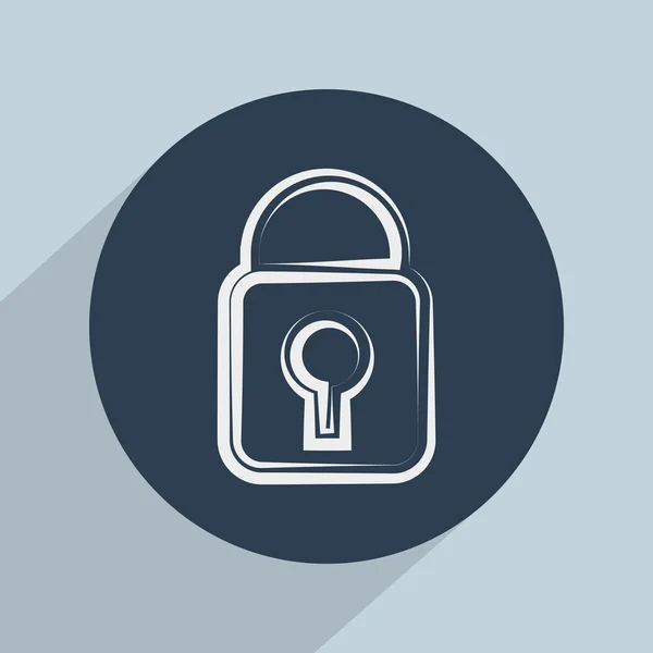 Lock icon — Stock Photo, Image