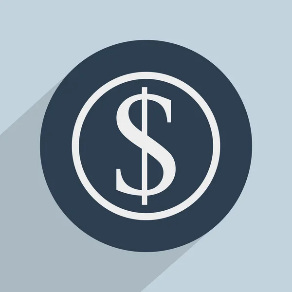 Dollar icon — Stock Photo, Image