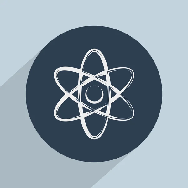 Atom アイコン — ストック写真