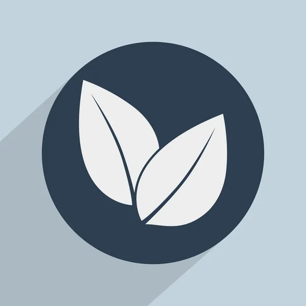 Leaves icon — Stock Photo, Image