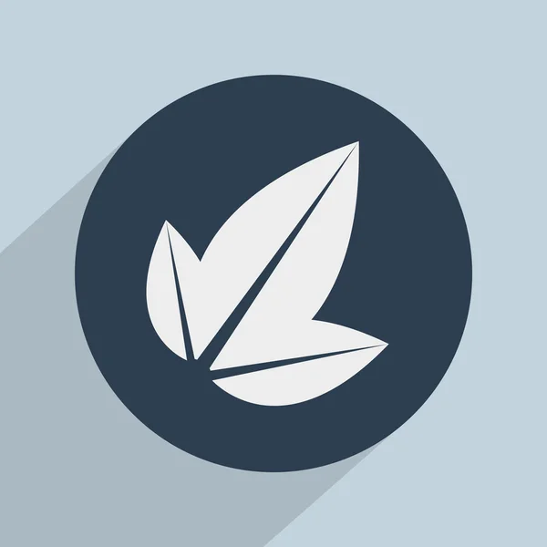 Leaf icon — Stock Photo, Image