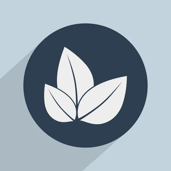 Leaves icon — Stock Photo, Image