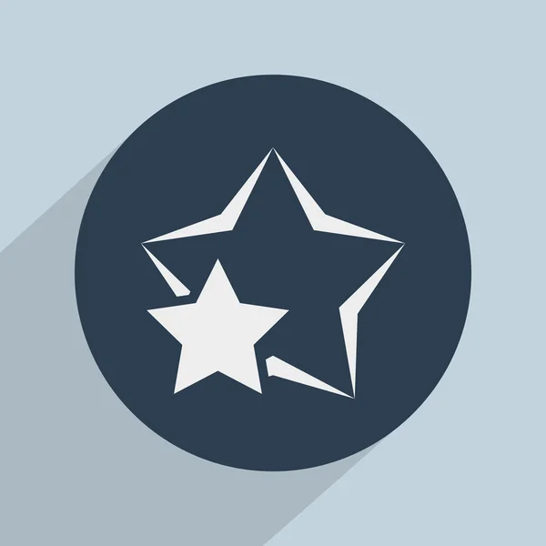 Звездная икона — стоковое фото