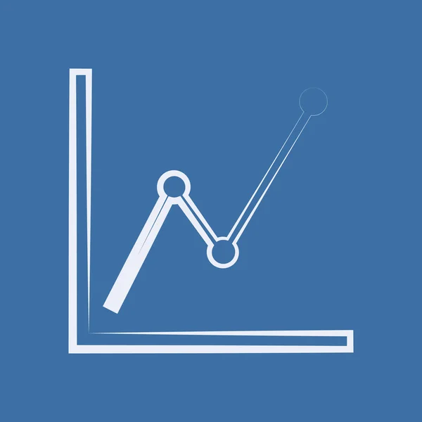 Icono de diagrama — Foto de Stock