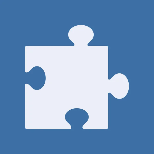 Puzzle icon — Stock Photo, Image