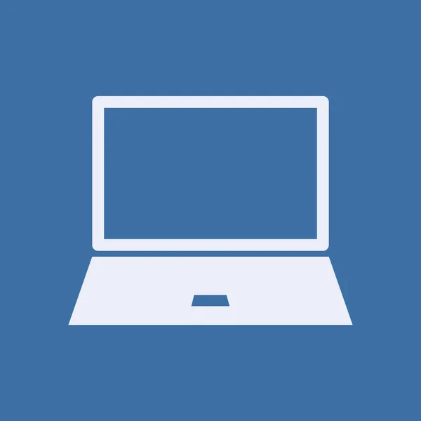 Laptop icon — Stock Photo, Image