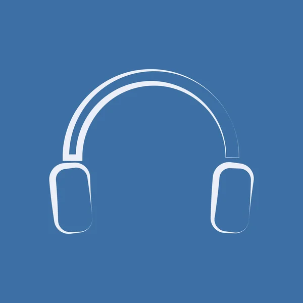 Headphones icon — Stock Photo, Image