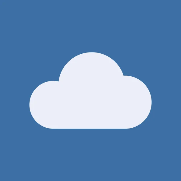 Значок облака — стоковое фото