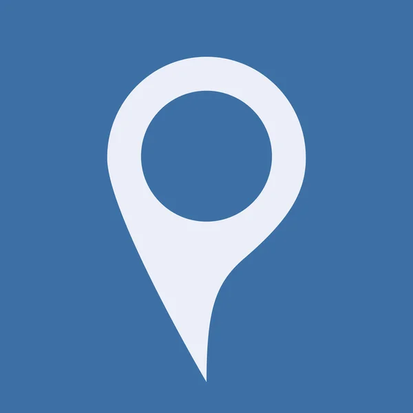 Map pointer icon — Stock Photo, Image